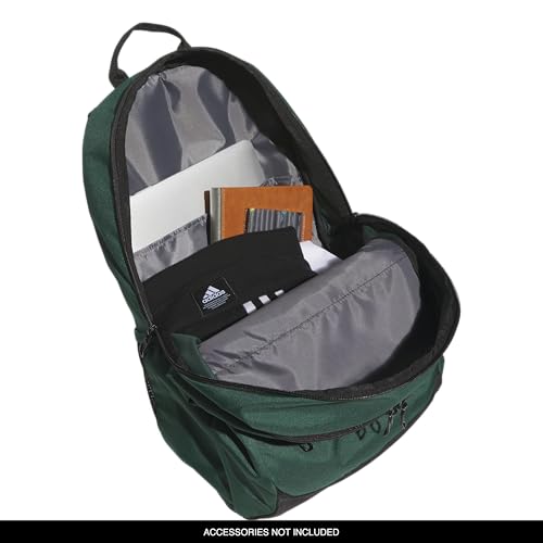 adidas Striker 3 Team Sports Backpack – Daypack for Sports Gym Travel, 36L - color: Dark Green