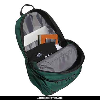 adidas Striker 3 Team Sports Backpack – Daypack for Sports Gym Travel, 36L - color: Dark Green
