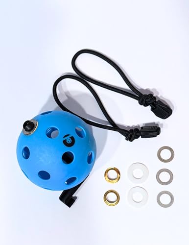 TopspinPro Pickleball Replacement Ball Pack - color: Blue