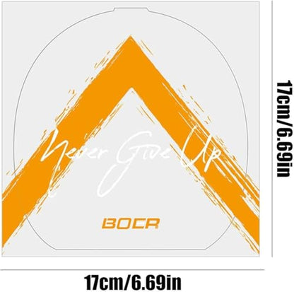 2 Pc Yellow Table Tennis Racket Sticky Film Sheets,Long-Lasting Ping Pong Paddle Rubber Protective Sheet|Transparent Anti-Static Rubber Protector for Ball Paddles and Racquet 17cmx17cm Table Tennis
