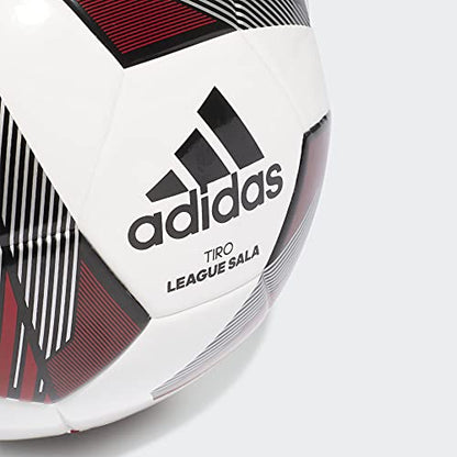adidas Tiro Soccer Ball - color: White/Black/Silver Met., size: 3