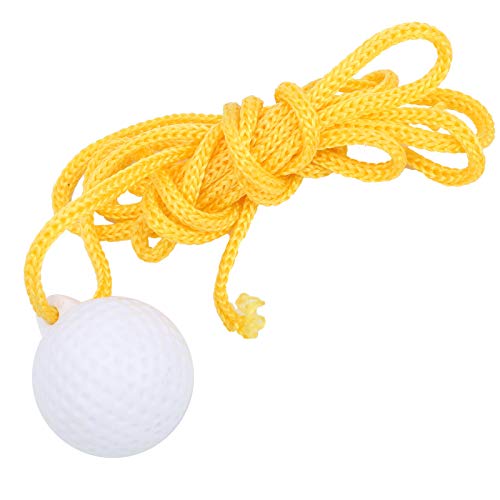 Golf Swing Practice Ball Durable Pocket Sized with String for Beginner Training ABS Material Lightweight Reusable Golf Accessories Ideal for Indoor Outdoor Use