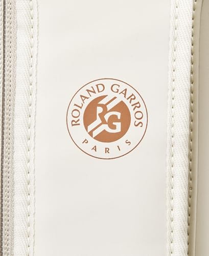 WILSON 2025 Roland-Garros Tennis Racket Bags - color: Cream/Clay, size: Holds up to 9 Rackets