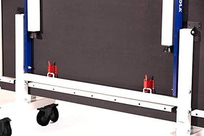 JOOLA Rally TL Professional MDF Indoor Ping Pong Table w/Quick Clamp Table Tennis Net & Post Set - 10 Minute Easy Assembly - Corner Ball Holders - Tournament Quality - Includes Playback Mode