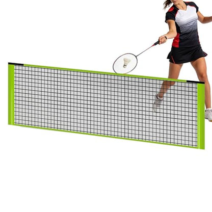 Badminton Net For Outdoor Use - Replacement Mesh For Pickleball | Replacement Net For Badminton - For Outdoor Use Beach Patio Outdoor Driveway Cars Back Garden Camp Escu