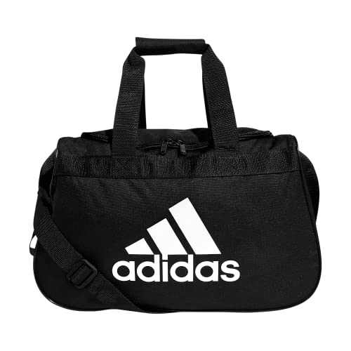 adidas Unisex Diablo Small Duffel, Sports Duffle Gym Bags for Men or Women, One Size - color: Black/Diablo