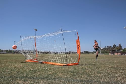Bownet Portable Folding Soccer Goal – Pop Up Backyard & Training Soccer Net for Indoor or Outdoor – Easy Setup with Carry Bag - size: 5 x 10 Feet