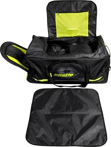 Castle X Rockin' Roller Gear Bag, Black/Hi-Vis - color: Black/Hi-Vis