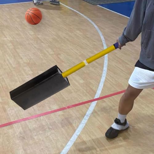 Basketball Blocking Pad Basketball Training Equipment with Detachable Handles - color: Black, size: Rectangle