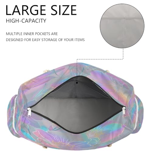 Beach Bag Waterproof Sand-proof Canvas Tote Lightweight Shoulder Bag Suitable for Family outdoor travel - color: A6