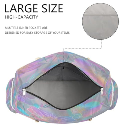 Beach Bag Waterproof Sand-proof Canvas Tote Lightweight Shoulder Bag Suitable for Family outdoor travel - color: A6