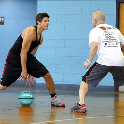 Size 6/7 Weighted Training Basketball (2.2/3/3.3 lbs) - Heavy Indoor/Outdoor Basketball for Dribbling, Passing, Rebounding & Skill Development - size: Size 7, style: 2.2LBS