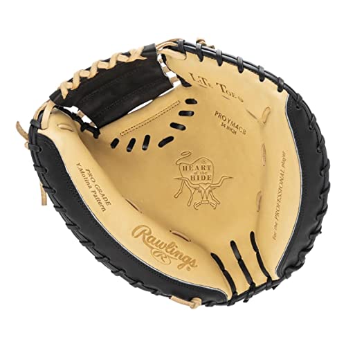 Rawlings Heart of the Hide Yadier Molina 34" Baseball Catcher's Mitt: PROYM4CB Right Hand Thrower