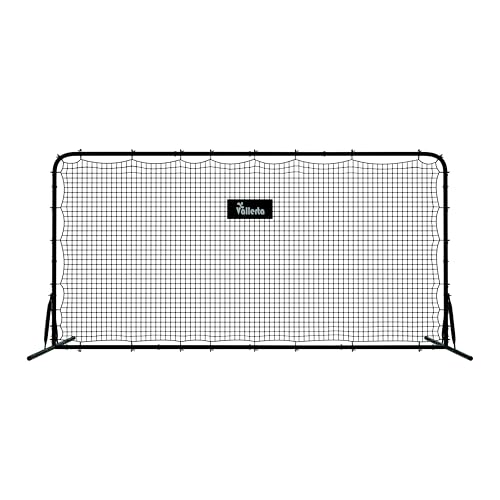 12x6 Steel Frame Soccer Rebounder Backstop Wall w/Carry Case. Perfect for Solo/Team Kickback Practice and Pass Training. Improve Touch/Passing & Ball Control Skills! US Owned