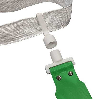 Flag Football Belt - 2 Flags - Single - color: Green