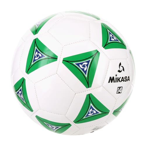 Mikasa Serious Soccer Ball - color: Green/white, size: 4