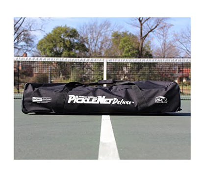Oncourt Offcourt PickleNet Deluxe TAPND 22'x 34" Oval Tubing Locking Wheels Pickleball Net System