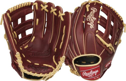 Rawlings | Sandlot Baseball Glove | Sizes 11.5"-12.75" | Multiple Styles - size: 12.75 inch | Pro H-Web