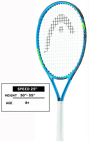 Head Speed Junior Tennis Racquet - color: Blue, size: 25 inch