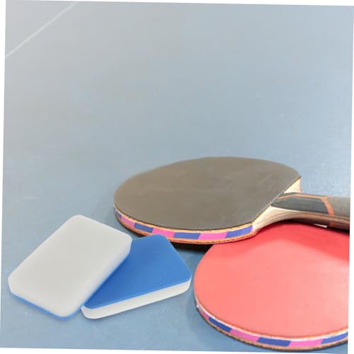 2pcs Scouring Pads Non Scratch Table Tennis Racket Cleaning Brush Paddle Cleaner Sponge