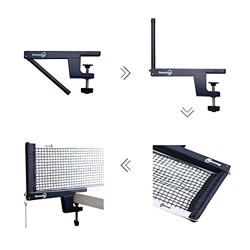 Sanung Portable Table Tennis Ball Net Support International Standard Size Playground Suitable for Indoor and Outdoor TrainingProfessional Competition