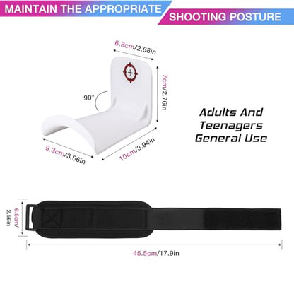 90 Degree Angle Basketball Shooting Trainer Training Equipment Aid with Adjustable Strap on Your Arm for Teenagers & Beginners Correct Shooting Posture Achieve Perfect Form Each Time Like The Pros