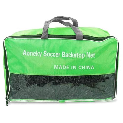 Aoneky Soccer Backstop Net 10x10 ft - Heavy Duty 3mm Polyester Sports Barrier Netting with 4x4 inch Mesh, UV Resistant for Outdoor Training, Football & Multi-Sport Use (7 Size Options) - size: 15x20ft