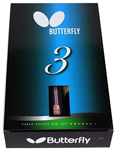 Butterfly B302FL Shakehand Table Tennis Racket | China Series | Racket and Case Set with A Combination Smooth & Pips-Out Rubber | Recommended for Beginning Level Players