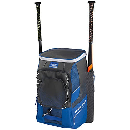 Rawlings | IMPULSE Backpack Equipment Bag | Baseball/Softball | Multiple Styles - color: Royal