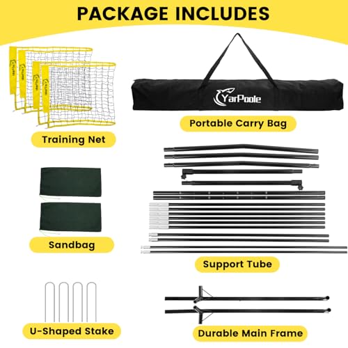 Volleyball Training Net Equipment