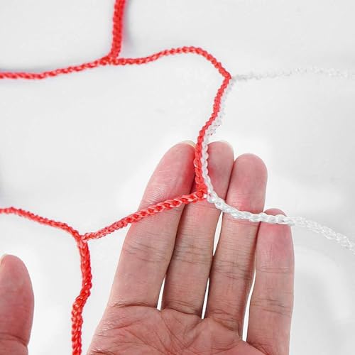 Luwint Full Size Soccer Goal Net Polyethylene Post Replacement Netting 24 x 8 Ft