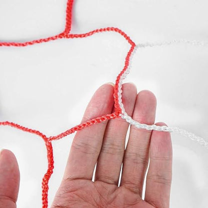 Luwint Full Size Soccer Goal Net Polyethylene Post Replacement Netting 24 x 8 Ft