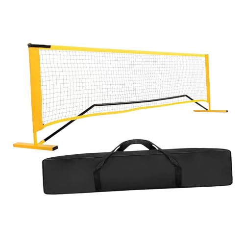 Pickleball Net Portable Pickleball Net System Practice Net Training Net Driveway Backyard Tournament Beach Lawn Polyester Oxford Cloth Construction