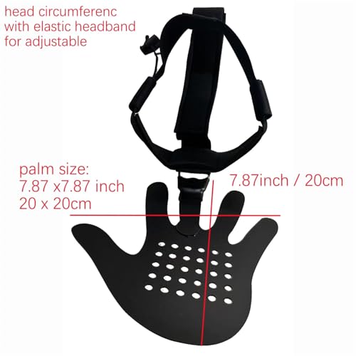 Face Guarding Basketball Shooting Defensive Mask, Eye-Blocking Shooting Training Mask，Basketball Game Training Equipment