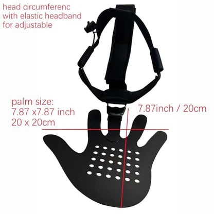 Face Guarding Basketball Shooting Defensive Mask, Eye-Blocking Shooting Training Mask，Basketball Game Training Equipment