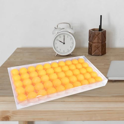 jojofuny Raffle Storage Box for Lottery Balls with Transparent Lid, Durable Number Balls Holder Organizer, 10-Compartment Large Capacity for Party Games, Events & Classroom Activities