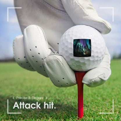 Northern Lights Camping Tent Golf Ball Soft Feel Golf Practice Balls for Golfs Course Daily Training