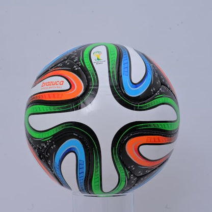 Size 5 Soccer Ball Training Football Durable PU Leather Match & Practice Ball Indoor Outdoor Play OII-06