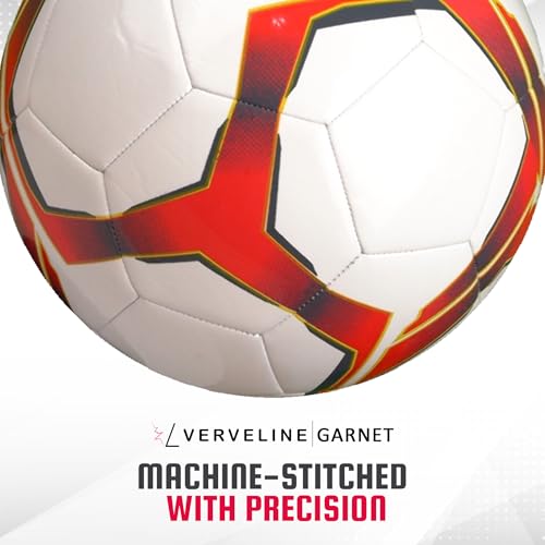 Football Ball Size 5 Soccer Ball – Training Balls Football Ball for Intense Play and Practice Indoor and Outdoor TPU Practice Soccer Ball from