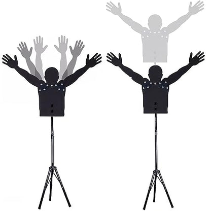 LXLZYXSF 2 Pcs Basketball Shoot Training Dummy Height Adjustable, Hands-Up Defender Mannequin - Adjustable Arms, Portable Dribbling Trainer, Gifts for Husband/Son (Color : S-Kids) - color: S-kids