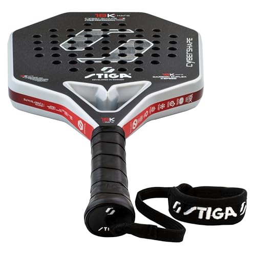 STIGA Cybershape Padel Racket - size: 18K X Hard