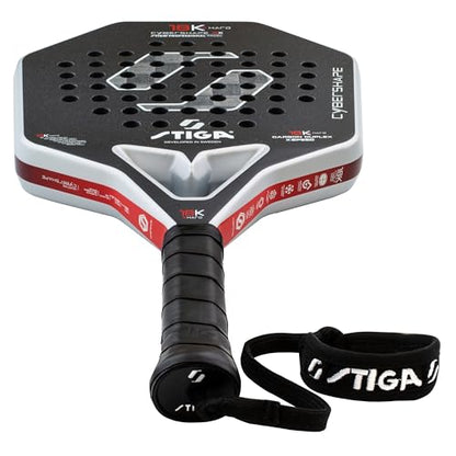 STIGA Cybershape Padel Racket - size: 18K X Hard