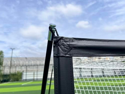 Soccer Goal, Soccer Net Easy Setup, Backyard Portable Net Collapsible Metal Base for Youth Adults,Ground Stakes Included - Multiple Sizes - size: 21/7FT
