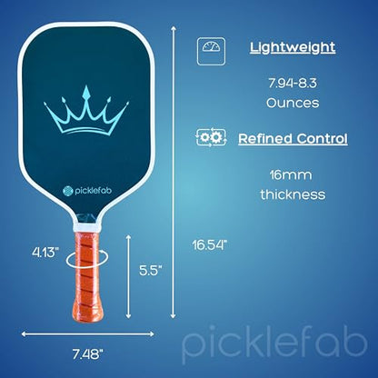 Cute Pickleball Paddles for Women - Girly, Lightweight, Easy-to-Use Starter Paddle for Beginners, Casual Players, and Women New to Pickleball