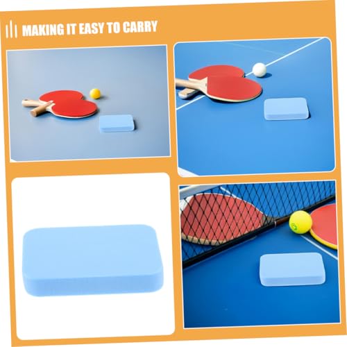 POPETPOP 2pcs Table Tennis Paddle Cleaner Dual-Sided Sponge Rubber Cleaning Tool for Racket Maintenance Fast Drying Hardwearing for Optimal Performance for Table Tennis Accessories