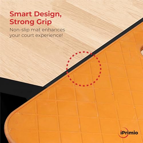 StepNGrip Basketball Sticky Mat Traction Board with Shoe Scuff Pad - 30 Sheets, No Slip White Court Grip Mat for Wood Surfaces - Enhances Shoe Traction and Game Performance - 19" x 21"