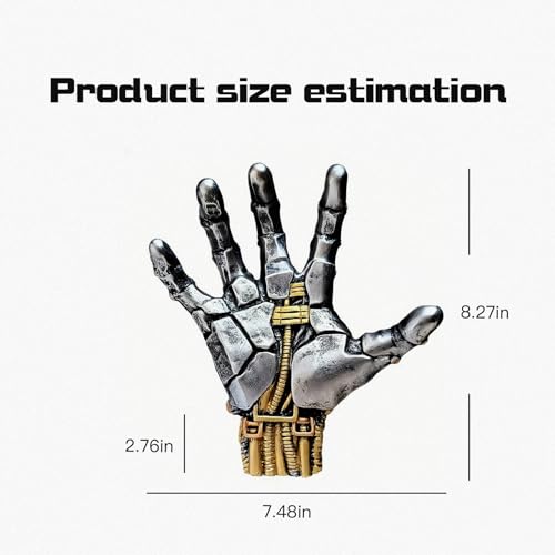 Hand Sculpture Basketball Holder Wall Mount,Art Decor Stand & Storage Rack Organizer, Display Case for Man Cave, Football Soccer Gifts,Basketball Stand,Basketball Wall Mount for Men Boys Gamers
