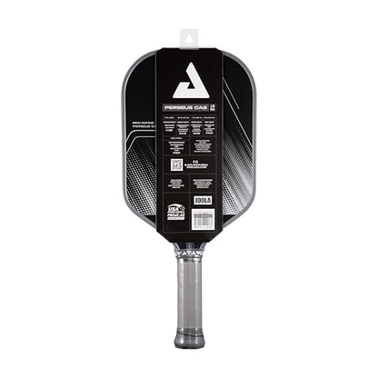 JOOLA Ben Johns CAS 16mm Carbon Fiber Pickleball Paddle - CAS Surface Tech - Control & Power Paddle - USAP Approved - Aero Curve - Feel-Tec Pure Grip - NFC Chip - color: Shadow Gray, size: Perseus