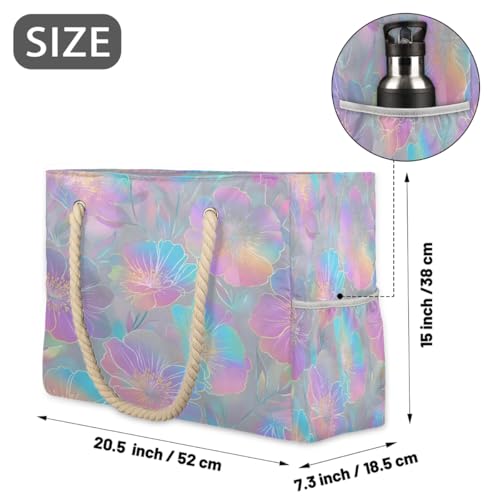 Beach Bag Waterproof Sand-proof Canvas Tote Lightweight Shoulder Bag Suitable for Family outdoor travel - color: A6