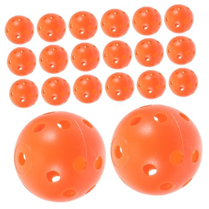 BESPORTBLE 50pcs Wear-Resistant Pickleball Balls for Outdoor Practice Compact Multi-Function Training Balls for Boys and Girls and Adults for Daily Use and Golf Exercises
